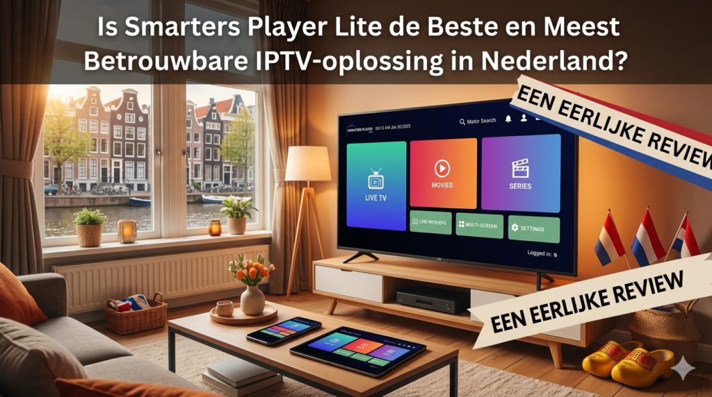 Is Smarters Player Lite de Beste en Meest Betrouwbare IPTV-oplossing in Nederland