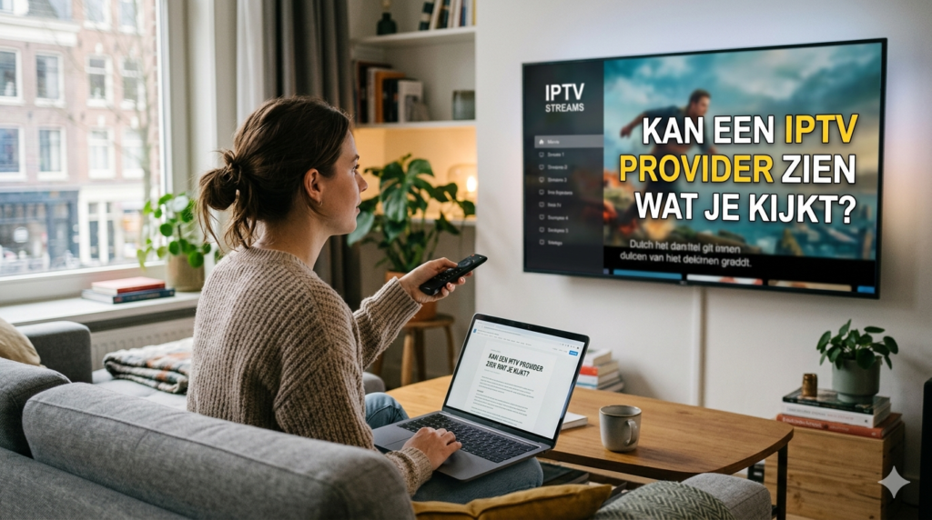 Kan een IPTV Provider Zien Wat Je Kijkt
