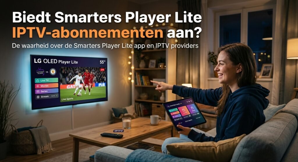 Biedt Smarters Player Lite IPTV-abonnementen aan